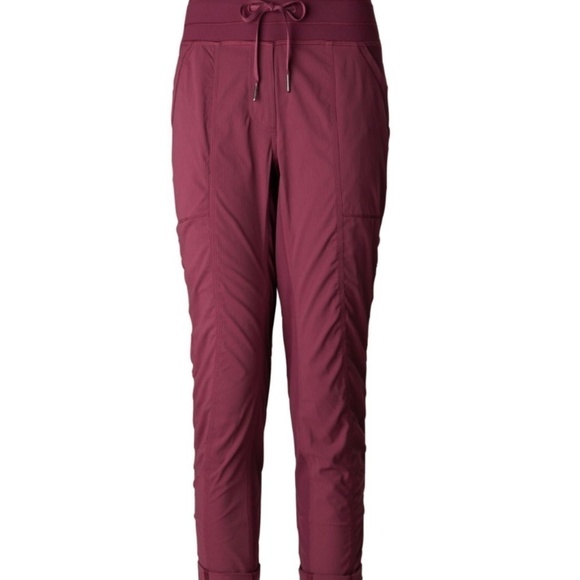 Lululemon Street To Studio Pant II Red Grape sz 2 - Picture 4 of 10